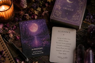mystical oracle card reading for clarity and guidance