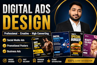design professional digital ads for your business