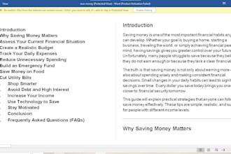 engaging articles on personal finance and money saving