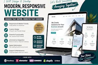 build a conversion focused business website