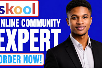skool community setup skool online course creation skool community manager