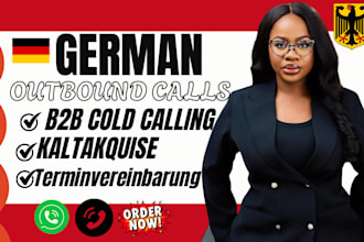 do german b2b b2c outbound cold calling, kaltakquise and terminvereinbarung