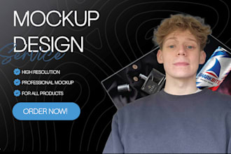 create realistic 3d product mockups for ecommerce brands