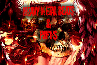 produce aggressive heavy metal riffs and instrumental tracks