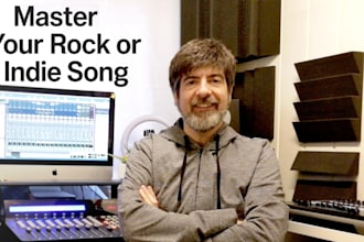 professionally master your rock or indie song, ep or album