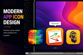 do premium macos, ios, and apple app store icons for your app
