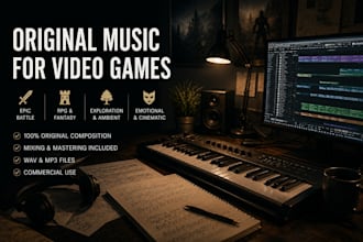 compose an original soundtrack for your video game
