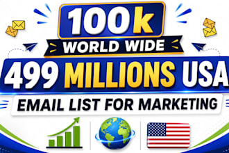 send bulk emails, email blast and email marketing campaign to inbox