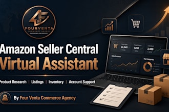 be your amazon seller central virtual assistant