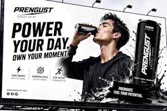 design modern billboard and outdoor advertisement