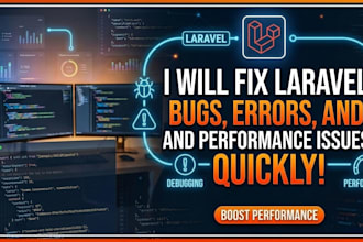 fix laravel bugs and errors quickly