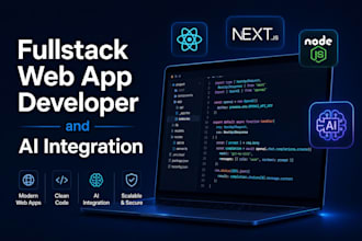 build a fullstack web app using react and nextjs
