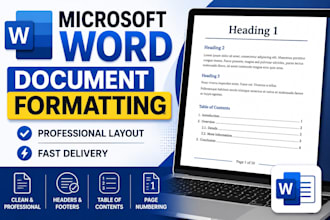 format microsoft word documents professionally