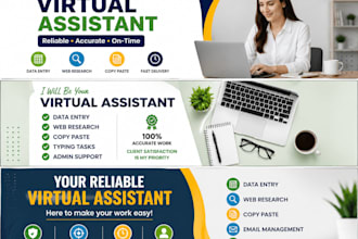 be your virtual assistant for data entry web research and copy paste