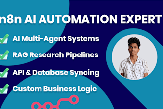 build autonomous n8n ai agents and workflow automations
