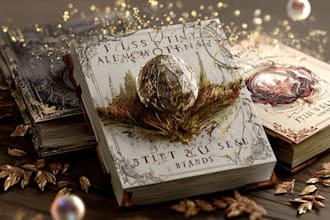 design stunning fantasy book cover art book design