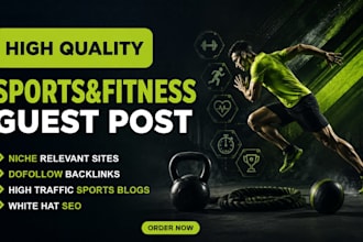 insert sports backlinks through sports guest blogging to rank sites
