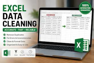 do excel data cleaning, formatting, and removing duplicate data