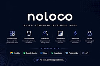 be your noloco expert