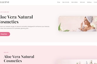 build a modern landing page