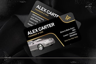 design a professional business card