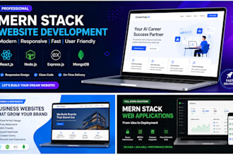 build a modern responsive mern stack website