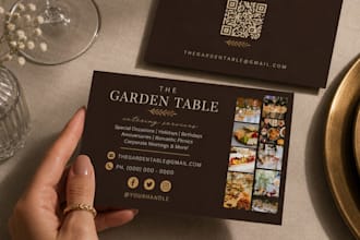 design a modern restaurant menu in canva