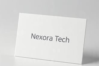 design a modern minimalist logo with source file