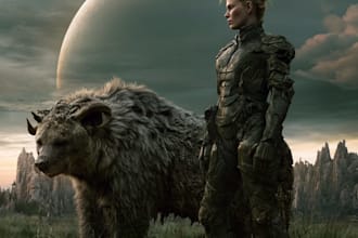 design a professional sci fi fantasy cover for your book