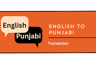 translate english to punjabi professionally