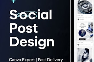 design social media posts and banners in canva
