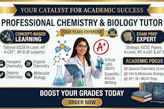 be your expert igcse and gcse chemistry and biology tutor