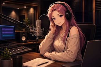 record a broadcast quality female voice over for your brand or business