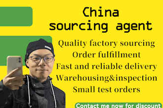 be your china sourcing agent for 1688 and supplier