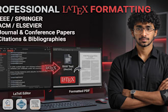 format your ieee, springer, acm, elsevier paper in latex for publication