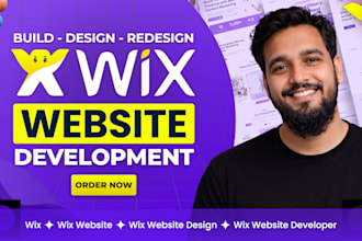 do wix website, wix website design, and wix website development