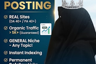 do high da guest post on general websites for SEO backlinks