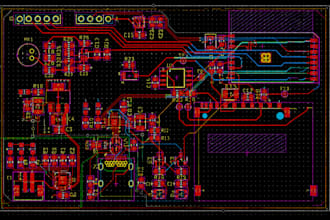 design professional pcb layout, schematic, circuit, gerber file, dfm, kicad