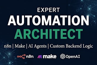 build professional n8n automation vapi ai receptionist make com workflows