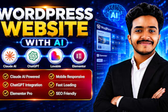 build a modern wordpress website with ai and elementor