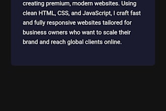 build a responsive web landing page