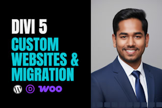 migrate and fix your divi 5 website or rebuild it custom