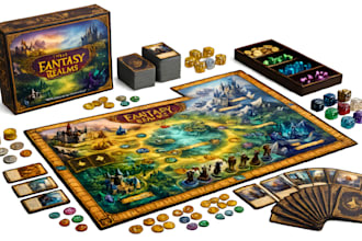 design custom board game card game board game design tabletop tcg board game art