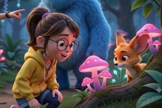 3d pixar style ai animation ai storytelling 3d pixar style ai animation