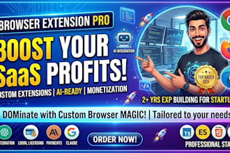 develop any kind of extension for chrome firefox edge