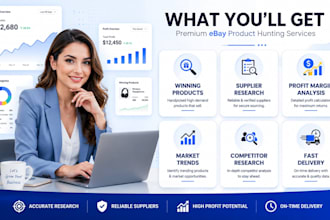 hunt winning products for your ebay dropshipping store