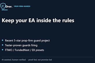 make your mt5 trading ea prop firm compliant with risk guards