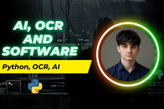 build ocr and ai solutions in python for images and pdfs