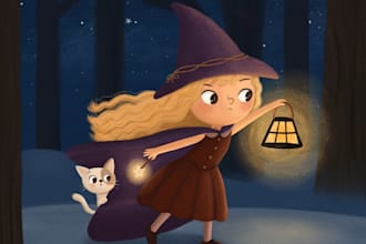 be your childrens picture book illustrator