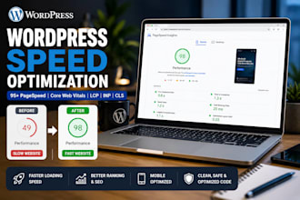 fix slow wordpress website improve pagespeed  fix lcp issues